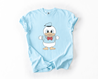Image 1 of boy duck plushie tee