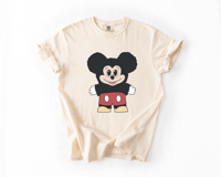 Image 2 of boy mouse plushie tee