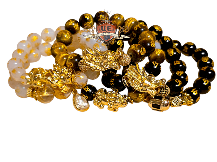 Image of UrbanEllegance Pixiu Wealth Bracelet