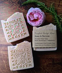 Rose & Yarrow Herbal Vegan Cold Process Soap