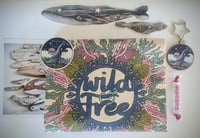 Image 3 of Wild & Free ~ Organic tote/shopper bag