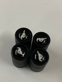 Image 2 of Tire Valve Stem Cap Cover for Ford Mustang Belt O-Ring Seal Corrosion Resistant,Tire Valve Stem Air 