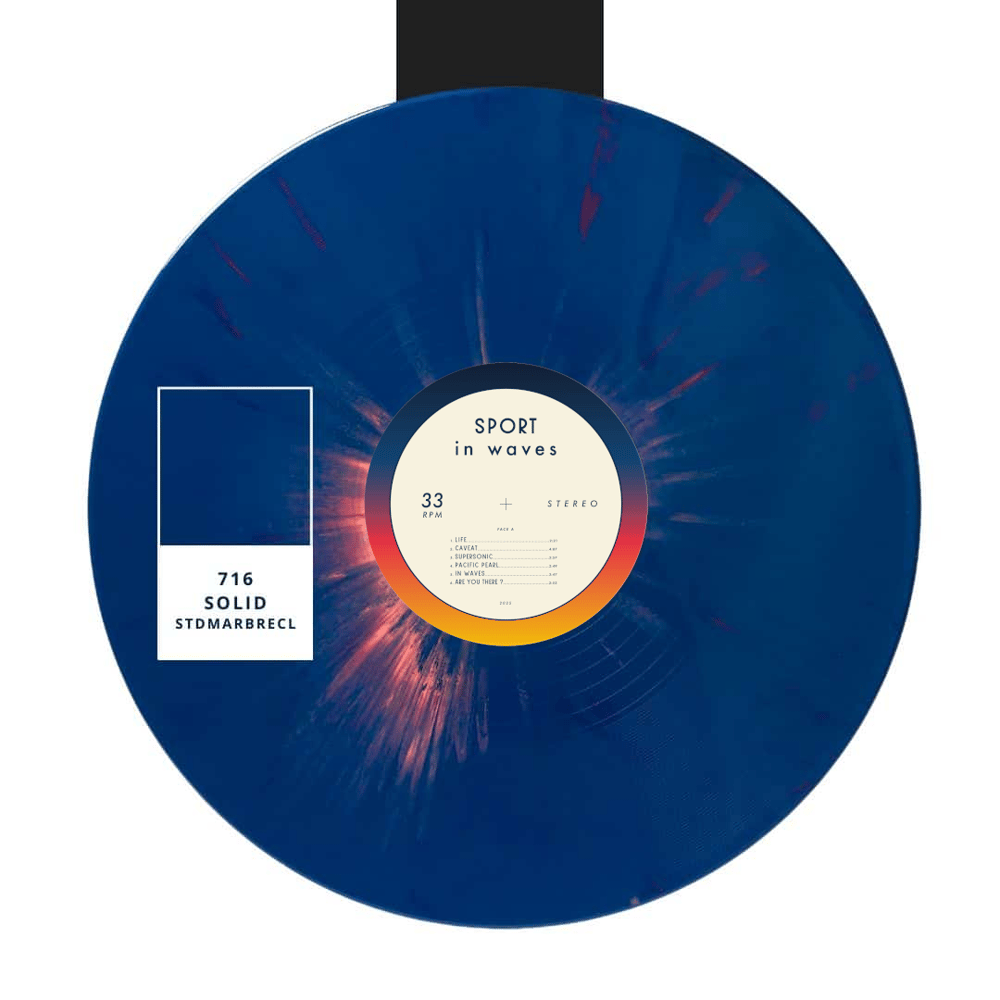 SPORT "In Waves" VIT071 LP (blue, splatter, pink versions)