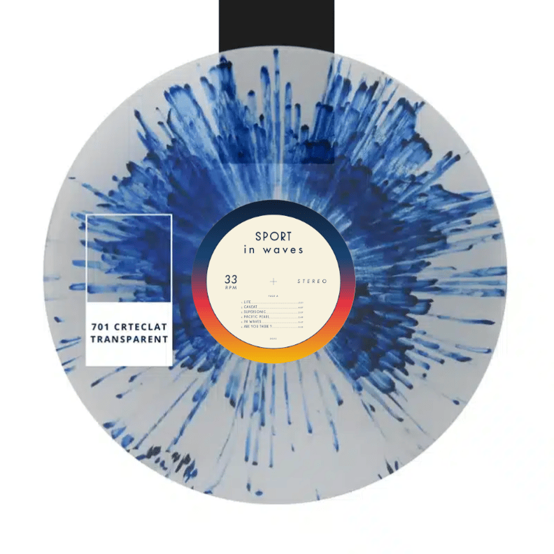 SPORT "In Waves" VIT071 LP (blue, splatter, pink versions)