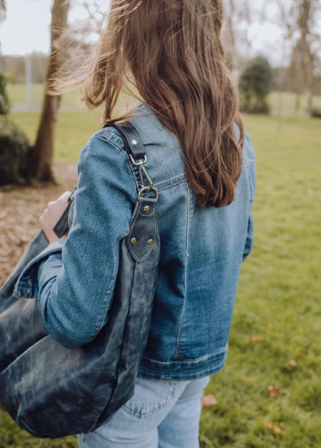 Denim Blue: Hobo bag