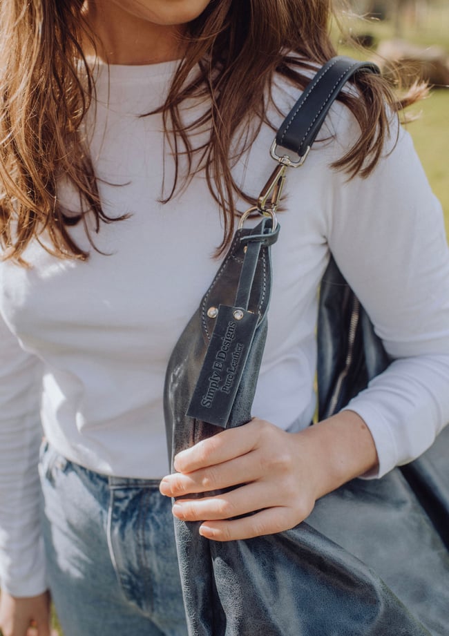 Denim Blue: Hobo bag