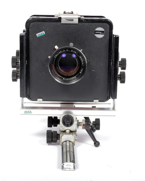 Image of Arca Swiss Oschwald 4X5 camera + 210mm MC lens + Fresnel NEW BELLOWS #0668