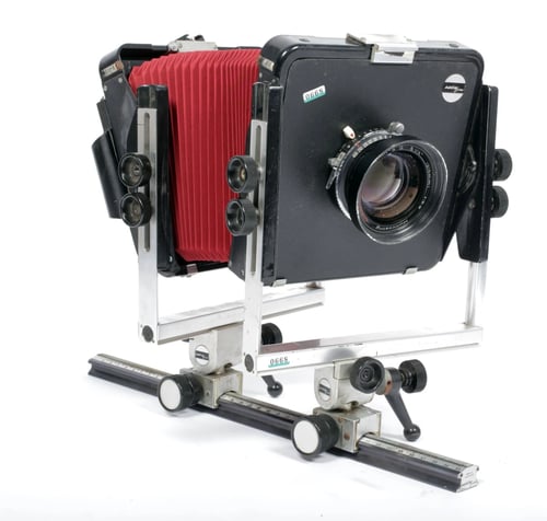 Image of Arca Swiss Oschwald 4X5 camera + 210mm MC lens + Fresnel NEW BELLOWS #0668
