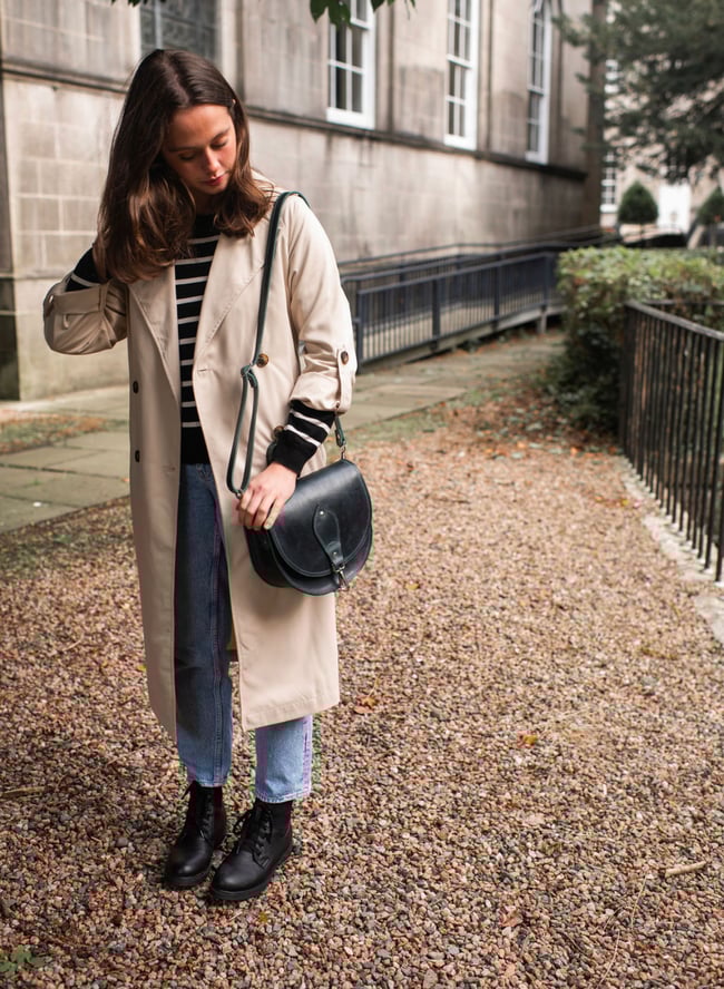 Bottle Green: Saddle Bag 