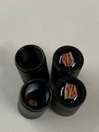 Image 3 of Tire Valve Stem Cap Cover for Cadillac Belt O-Ring Seal Corrosion Resistant,Tire Valve Stem Air 
