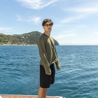 Image 5 of  ÉFÉMÈRE Olive Green Tailored Extra Light  Longsleeve