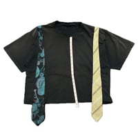 Image 3 of Upcycled Vintage Tie Shirt