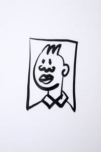 Image 3 of Sweat col rond black tintin (blanc)