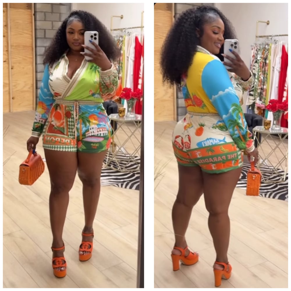 Image of SUMMER IN MIAMI ROMPER