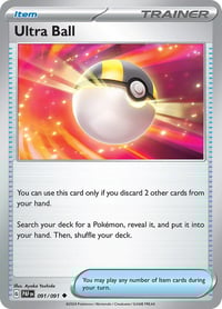 Image 1 of Ultra Ball - SV: Paldean Fates - Near Mint x4