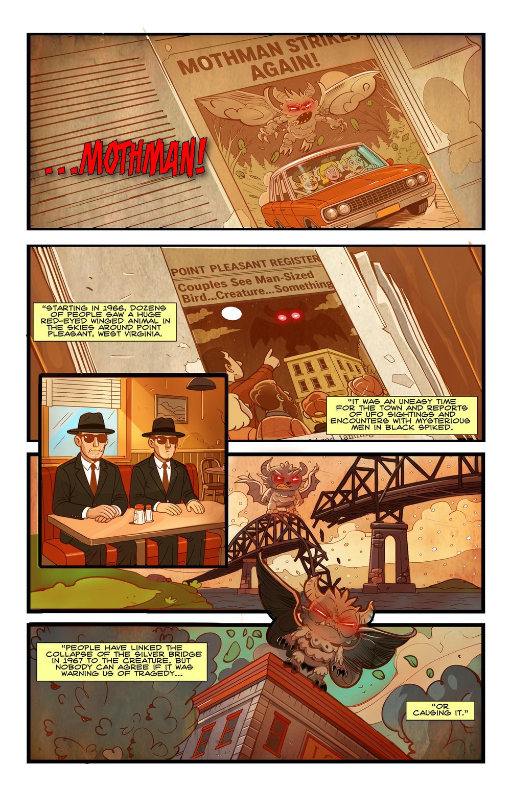 Crypt-O-livia meets the Mothman