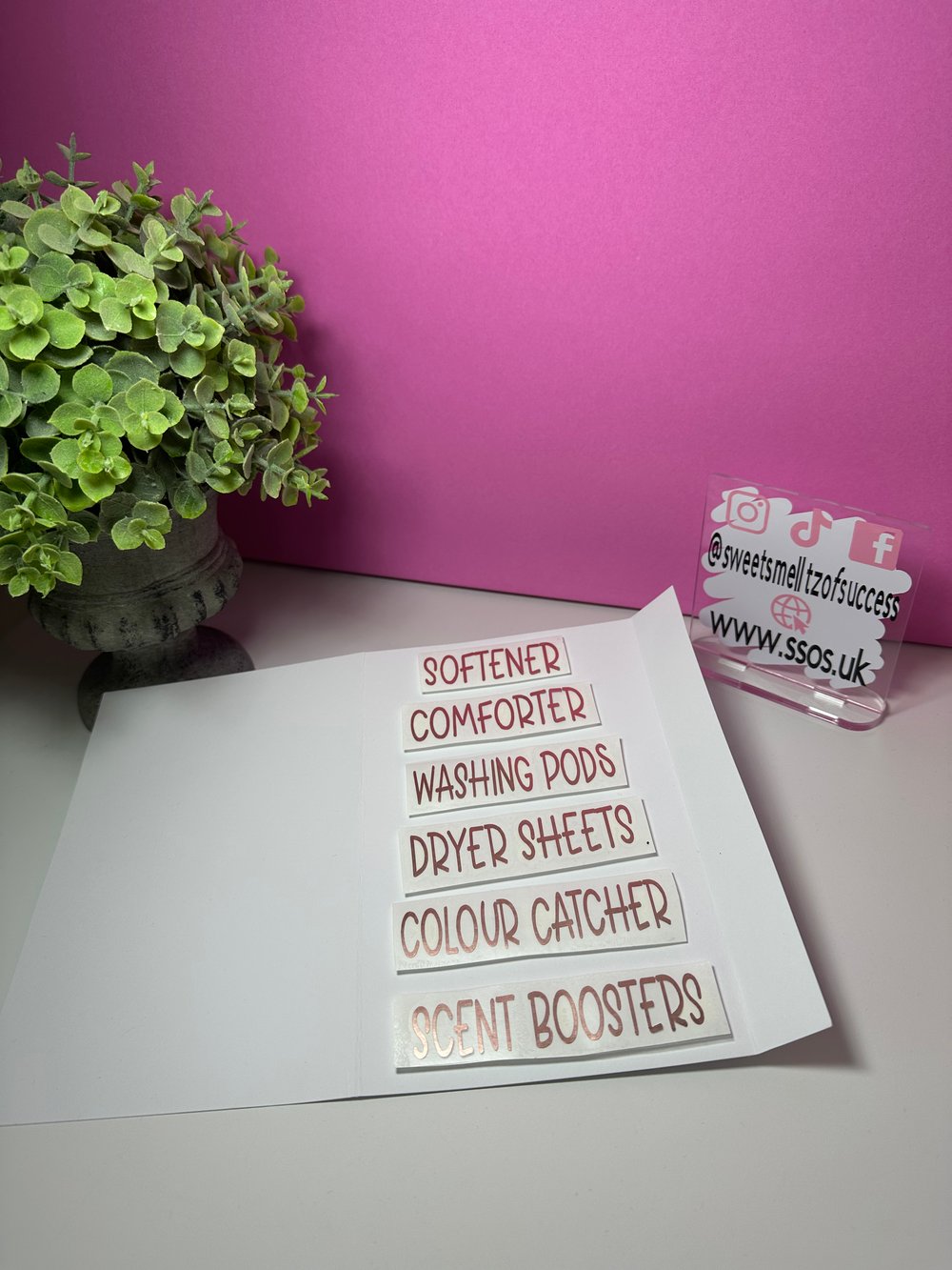 Image of Cleaning & Lanundry Vinyl Labels