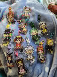 Image 2 of One piece wagging tail keychains