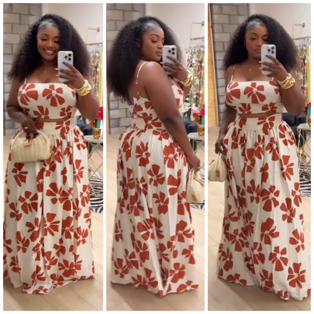 Image of TASHARI SKIRT SET