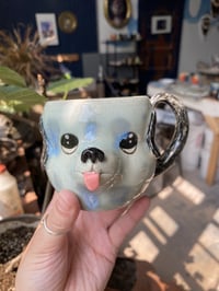 Image 1 of Blue Dog Mug
