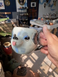 Image 2 of Blue Dog Mug