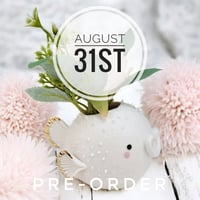 PRE-ORDER for Rebecca. Shipping August 31st.