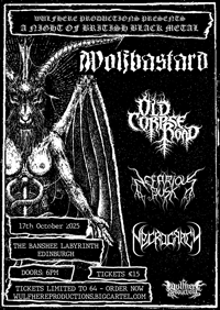 Wulfhere Productions Presents: A Night of British Black Metal (17th October 2025)