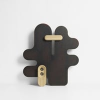 Image 1 of QAQTO - black with maroon patina