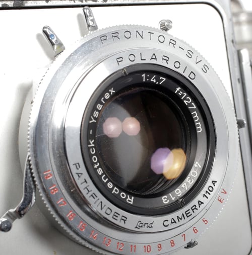 Image of Busch Pressman D Rangefinder 4X5 Camera w/ 127mm lens + film + holders #0684