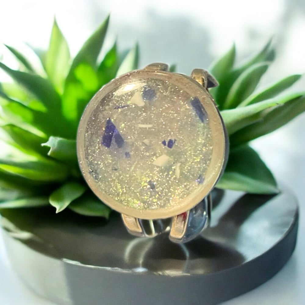 Image of Glitter Resin Ring