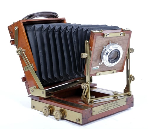 Image of Zone VI (By WISNER) 4X5 Camera w/ 127mm+90mm Schneider Lenses + Holders + FILM #0691