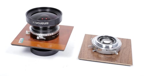 Image of Zone VI (By WISNER) 4X5 Camera w/ 127mm+90mm Schneider Lenses + Holders + FILM #0691