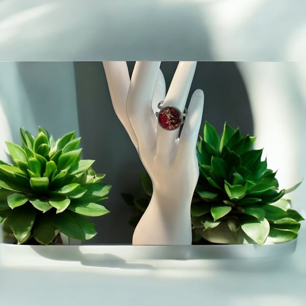 Image of Crushed Resin Rock Ring