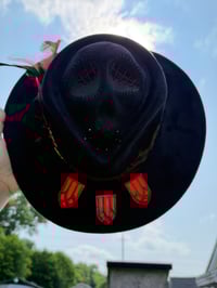 Image 6 of Skull Crown Stained Glass Halo Hat
