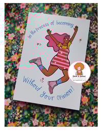 A4 art print -  Becoming