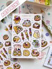 Image 1 of Assorted Fruit Dessert | Art Print 