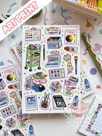 Image 1 of Art Supply Hoarder | Art Print