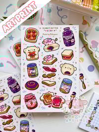 Image 1 of Peanut Butter and Jam | Art Print