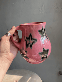 Image 1 of Pink Superstar Pouring Vessel