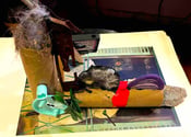 Image of GRAY PANIC s/t c90 + sculpture 