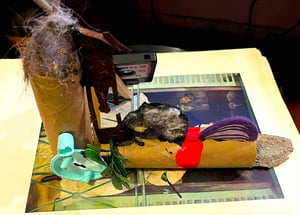 Image of GRAY PANIC s/t c90 + sculpture 