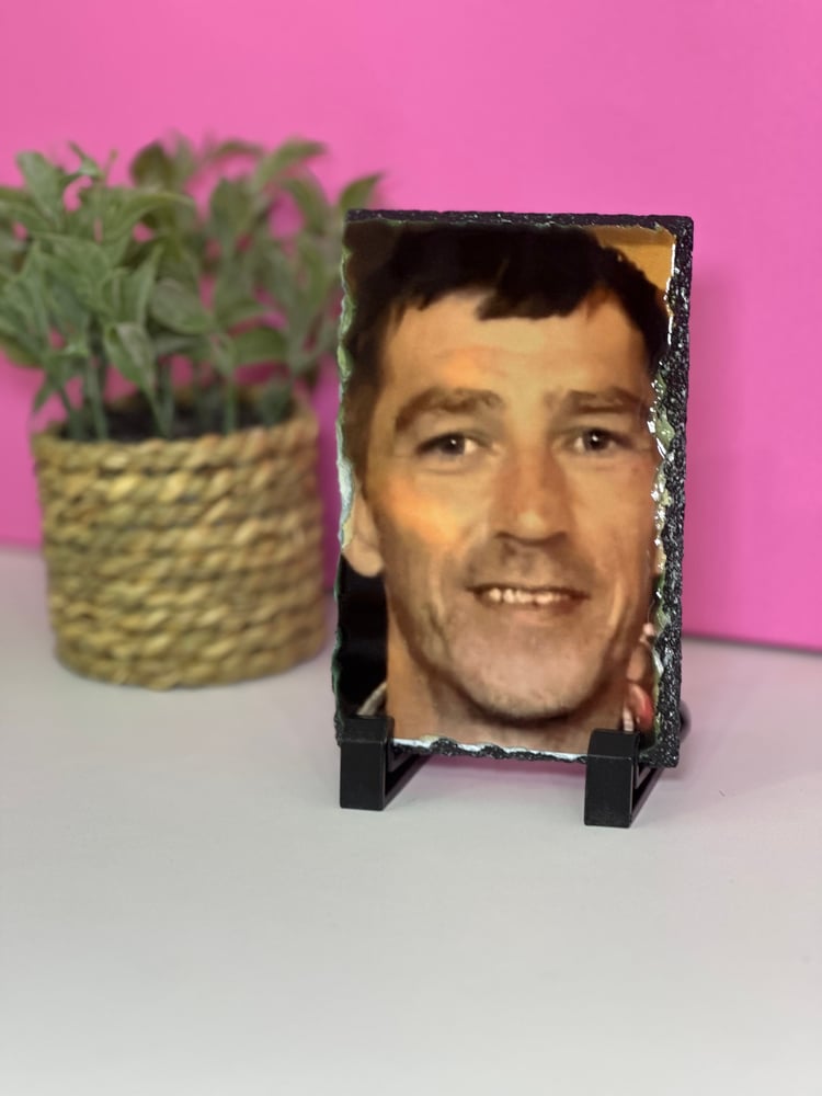Image of Rectangle Photo Slate 