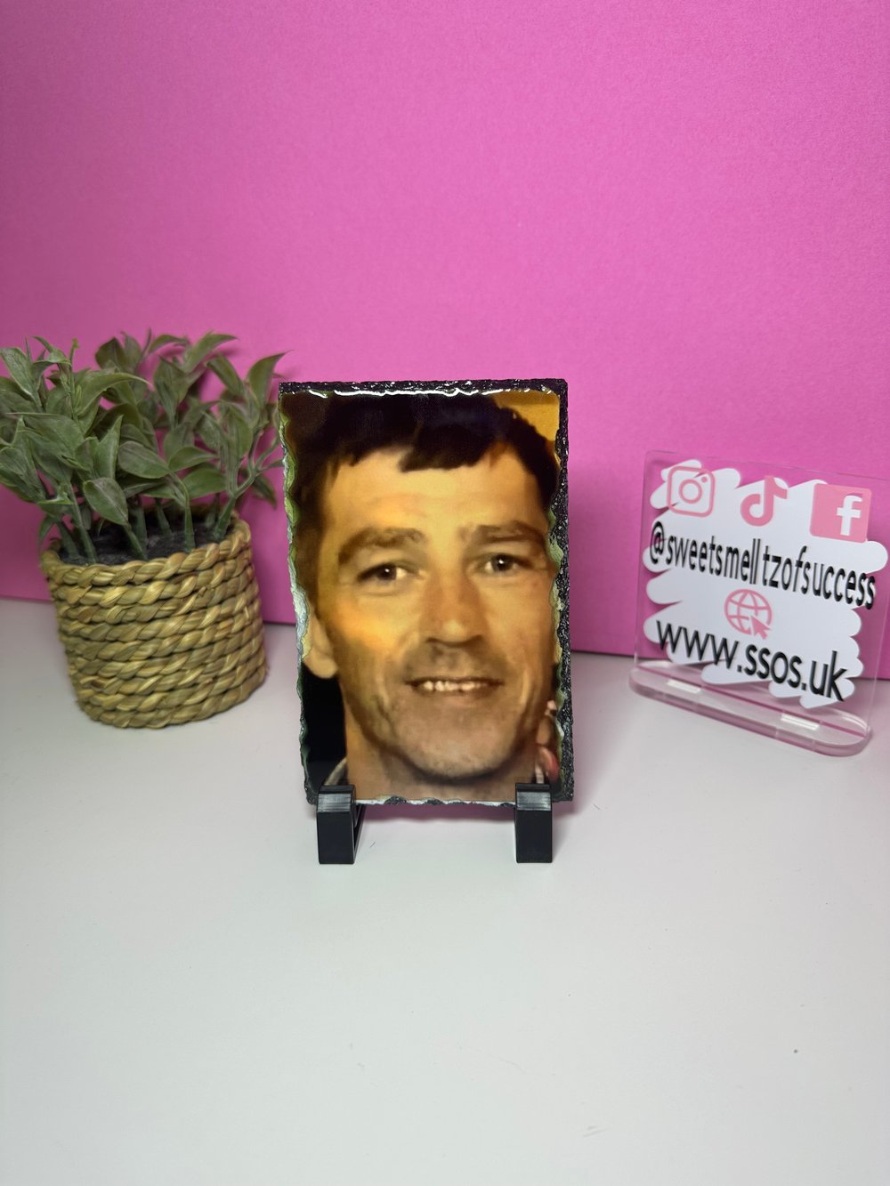 Image of Rectangle Photo Slate