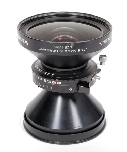 Image of Schneider Super Angulon MC 120mm F8 Lens in Copal #0 Shutter #0724 