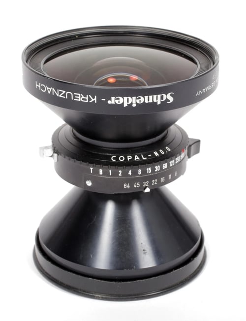 Image of Schneider Super Angulon MC 120mm F8 Lens in Copal #0 Shutter #0724 
