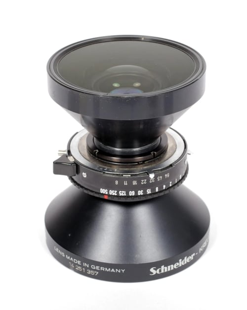 Image of Schneider Super Angulon MC 120mm F8 Lens in Copal #0 Shutter #0724 