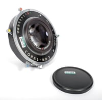 Image 1 of Goerz Apochromat [Red Dot] Artar 16.5" [420mm] F9.5 Lens Copal #3 shutter #0726 