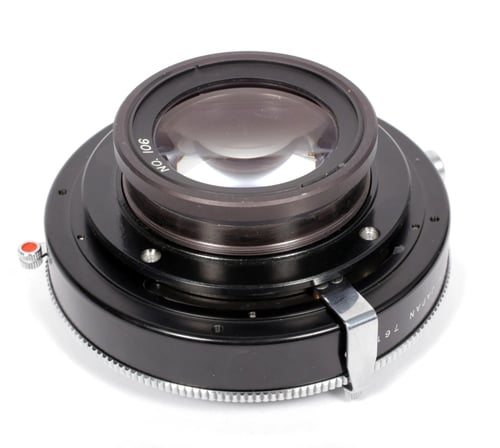 Image of Goerz Apochromat [Red Dot] Artar 16.5" [420mm] F9.5 Lens Copal #3 shutter #0726 