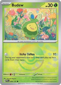 Budew (Poke Ball Pattern) - SV: Prismatic Evolutions - Near Mint