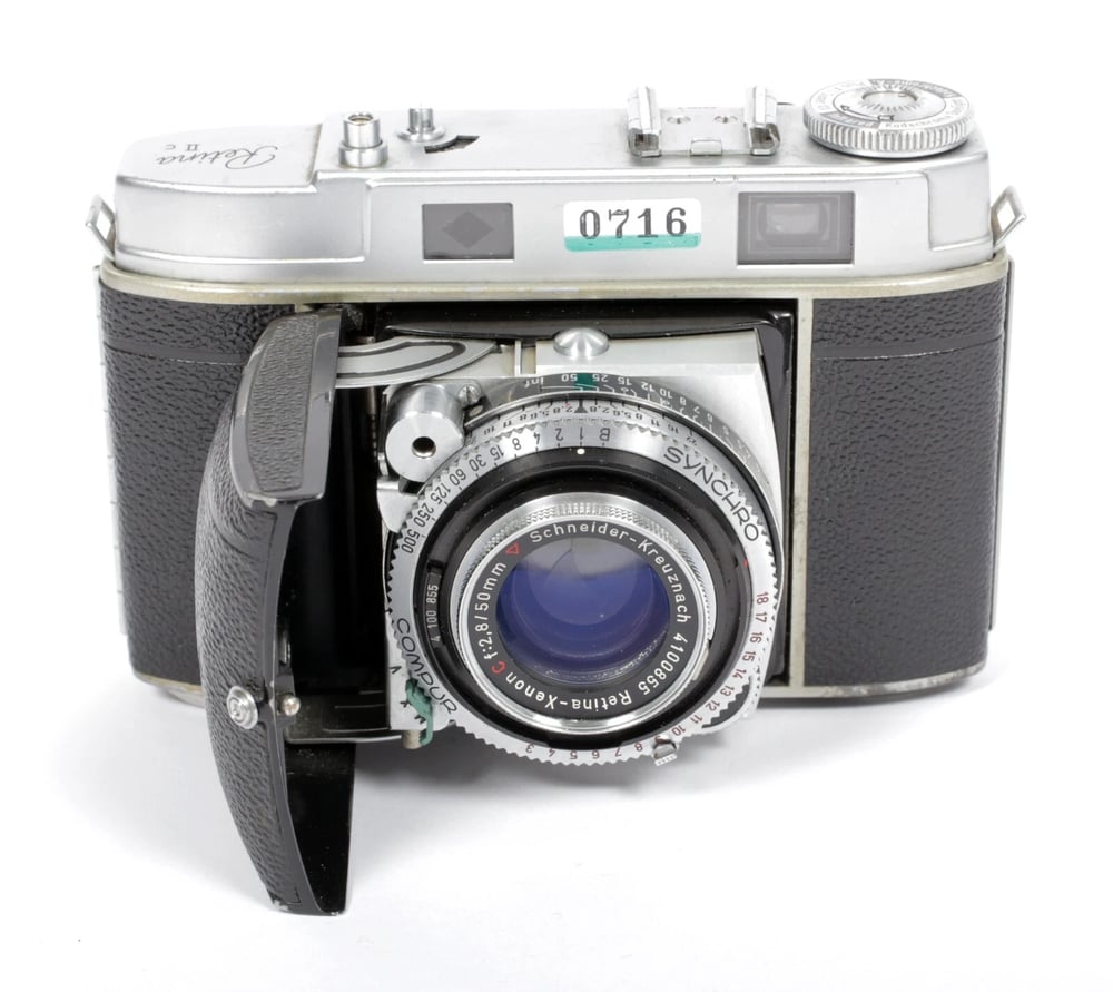 Image of Kodak Retina II C 35mm camera Xenon C 50mm F2.0 lens #0716